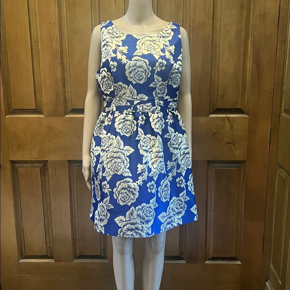Ark & Co Elegant Navy and Gold Dress size L